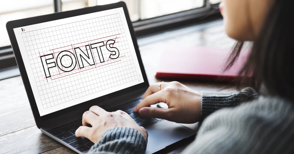 ออกแบบตัวอักษร