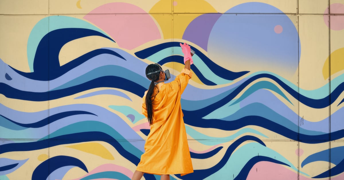 เพ้นท์ผนัง