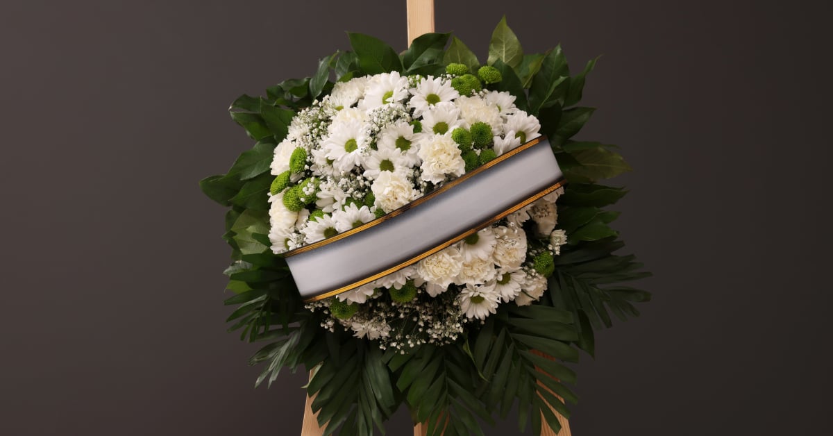 พวงหรีดงานศพ