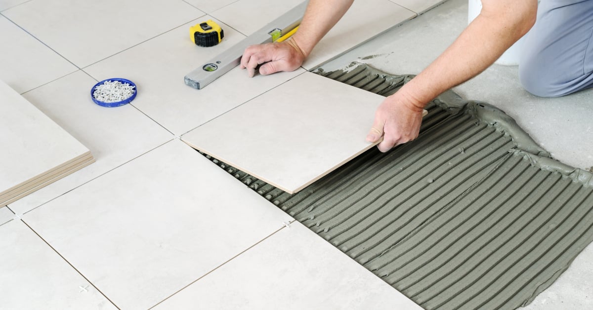 รับปูกระเบื้อง