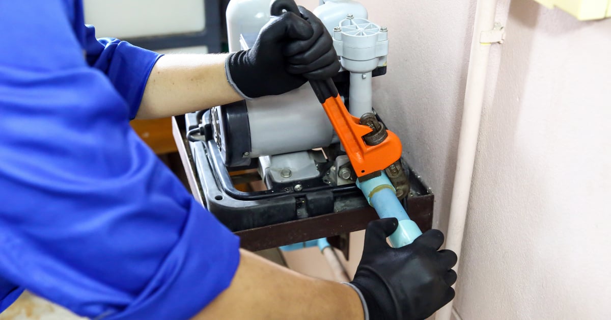 ติดตั้งปั๊มน้ำ