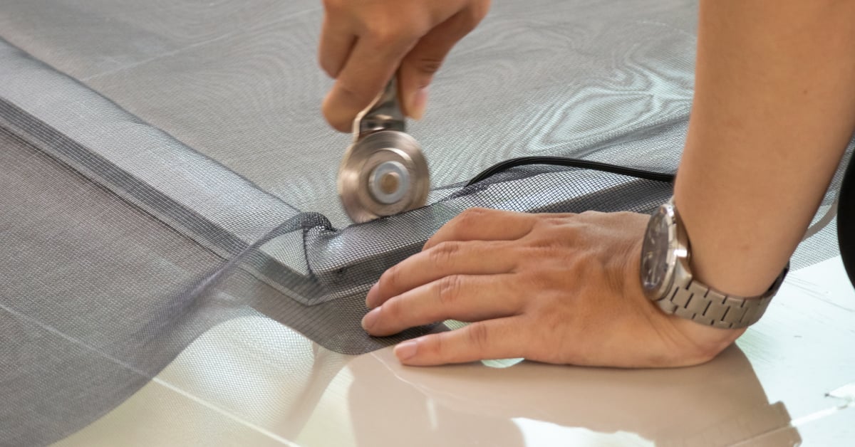 ติดตั้งมุ้งลวด